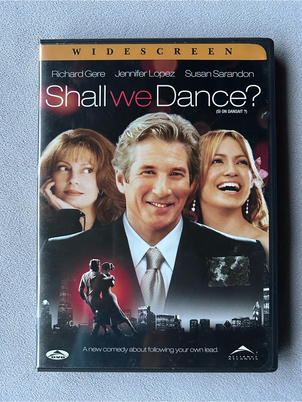 3 for $15 ~ Shall We Dance ~ Richard Gere Jennifer Lopez Susan Sarandon ~ DVD